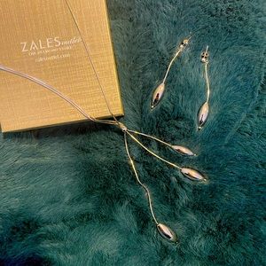 Zales sterling silver jewelry set
